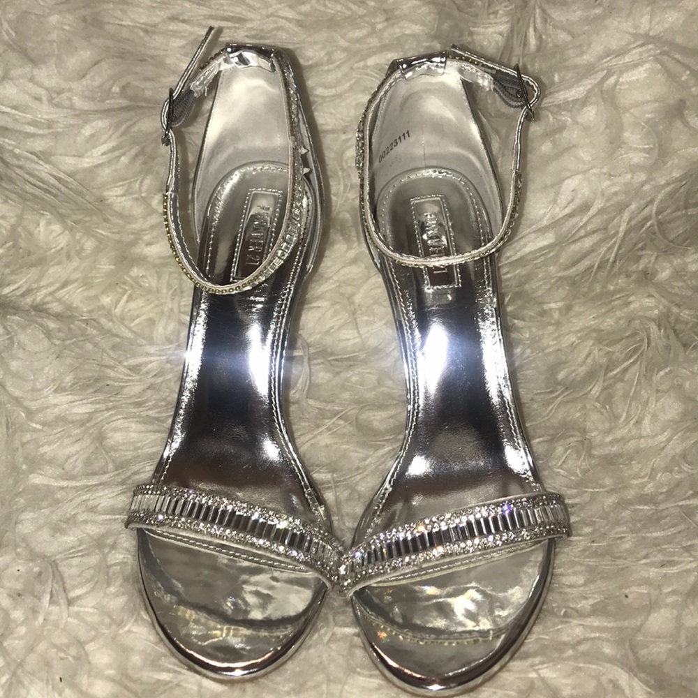 Silver heels